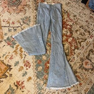 Blank Paige Bell Bottoms